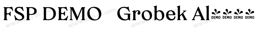 FSP DEMO   Grobek Al字体转换